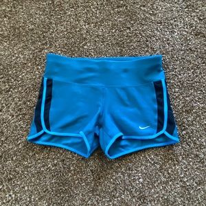 Nike Dri Fit Blue Running Shorts
